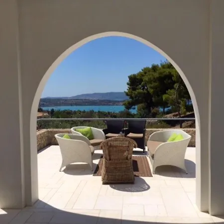 Villa With 5 Bedrooms In Porto Heli With Wonderful Sea View Private Pool Enclosed Garden 1 Km From The Beach *